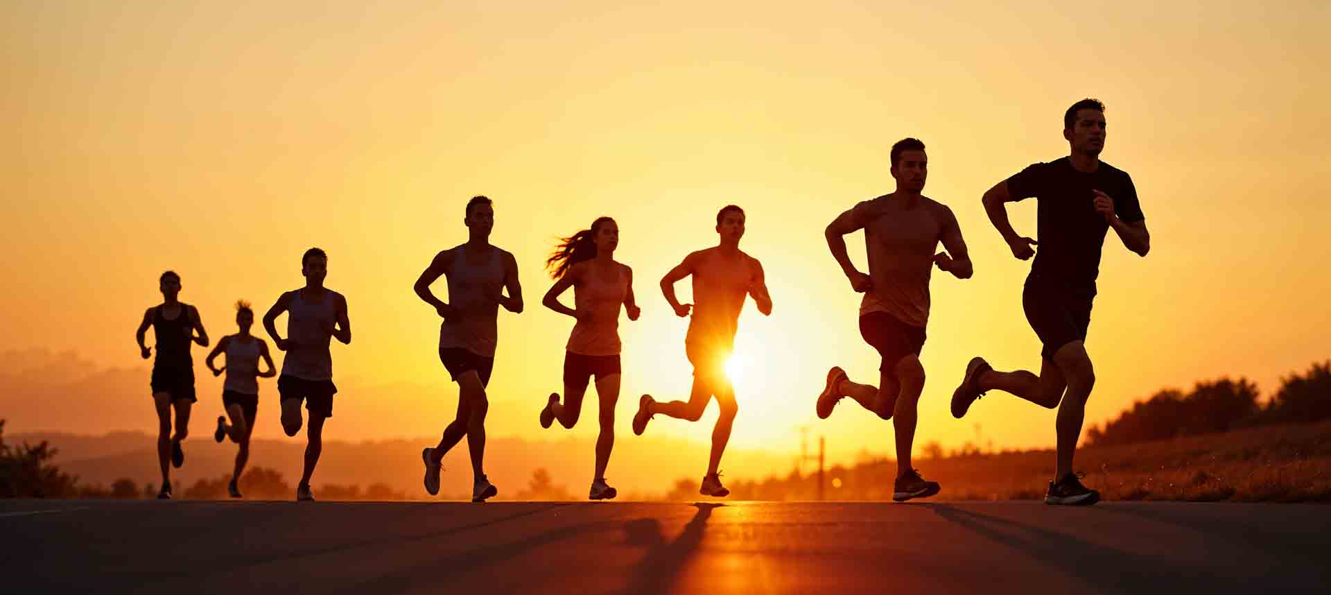 Runners at an Endurathon event